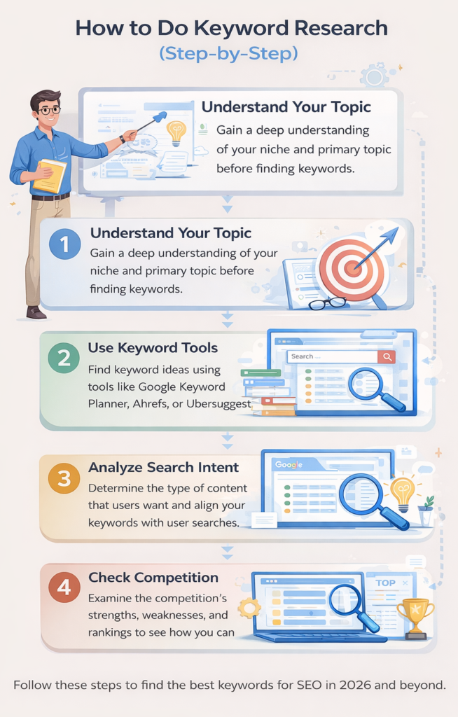 how-to-do-keyword-research-step-by-step how to do keyword research a step-by-step guide for beginners